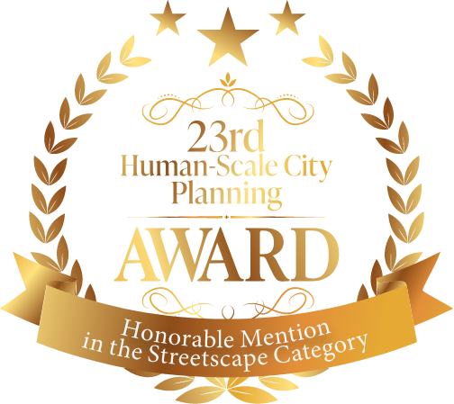 23rd Human-Scale City Planning AWARD
